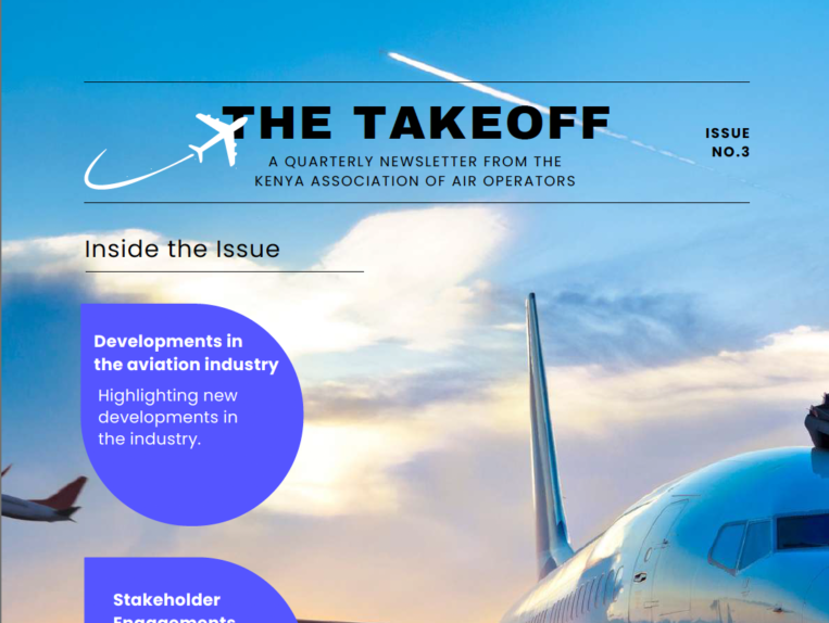 The Takeoff Issue No. 3- A Quarterly Newsletter