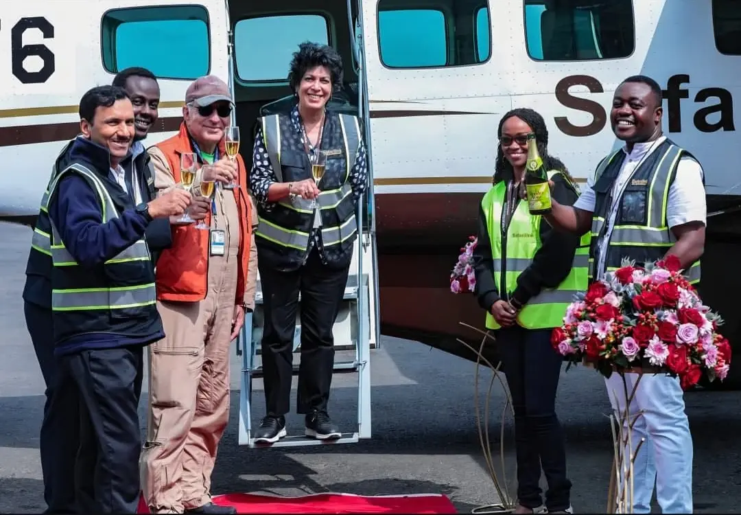 SAFARILINK WELSOMES 12TH CESSNA CARAVAN