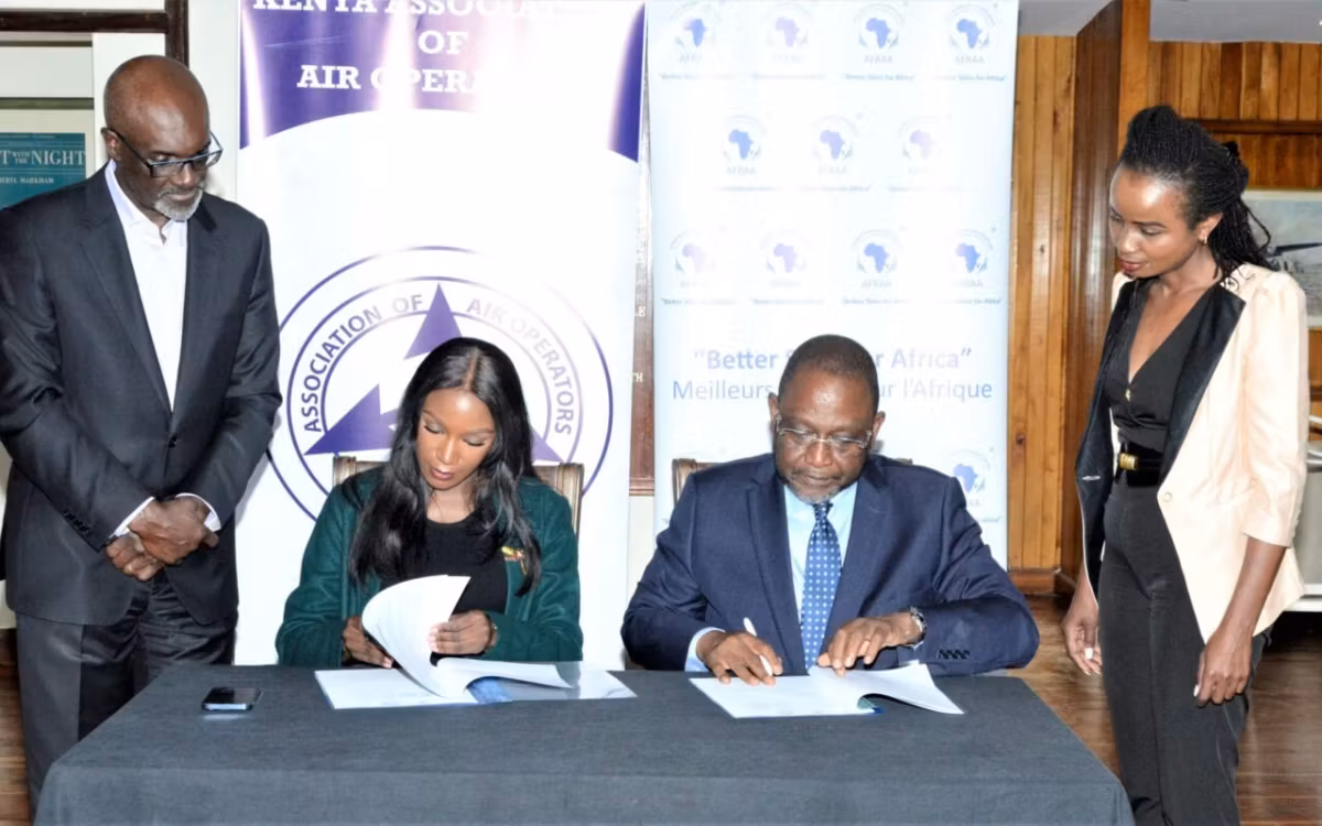 AFRAA Inks MoU with the Kenya Association of Air Operators for Mutual Support to  the Development of the Airline Industry in Kenya