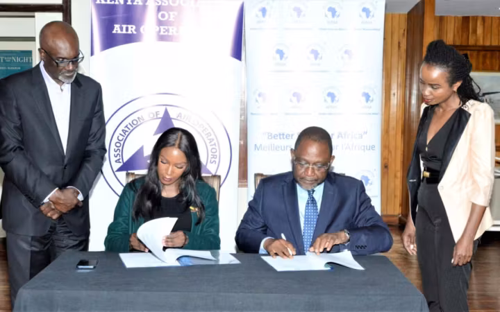 AFRAA Inks MoU with the Kenya Association of Air Operators for Mutual Support to  the Development of the Airline Industry in Kenya